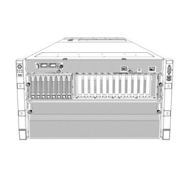 Inspur NF5688 M6 8 of Nvidia A100 GPU Data Center 6u Rack Server without Private Mold