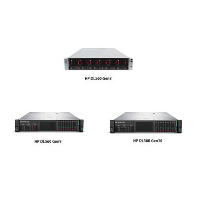 HPE プロリアント DL560 Gen8 Gen9 Gen10 2U 4 Intel Xeon PC コンピュータ ストレージラック サーバー